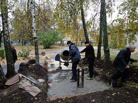 У Козацькій церкві Святої Покрови тривають роботи з виготовлення монументу “Героям України від козацтва і до нині”