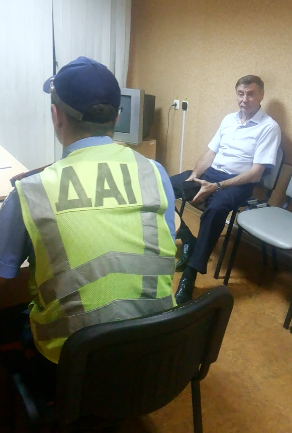 У   председателя   суда  Днепропетровска     «в   алкоголе  крови не оказалось»