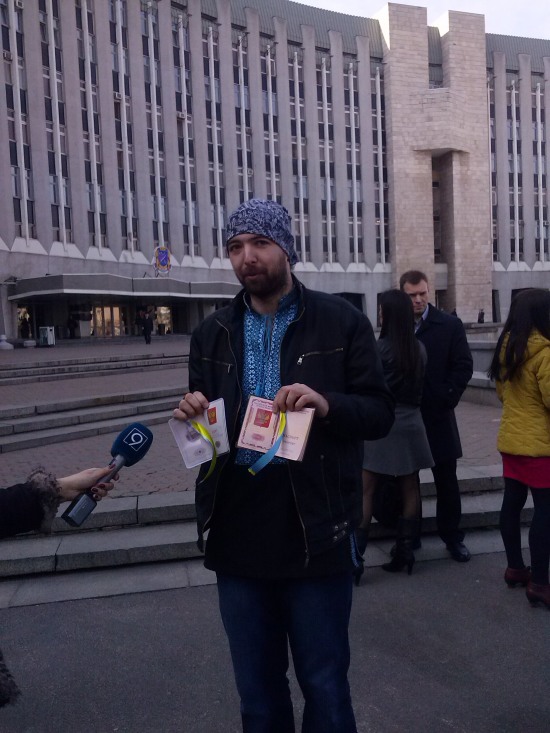 Майдановец-россиянин: “Путинская агрессия мне сильно бьет по сердцу»