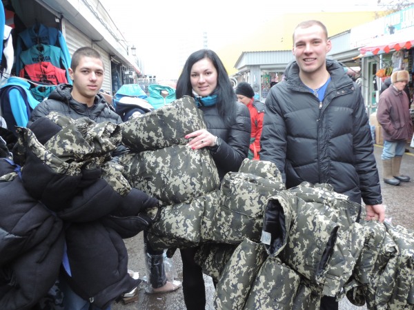 S.Group помогла приобрести зимнюю форму для украинских военных