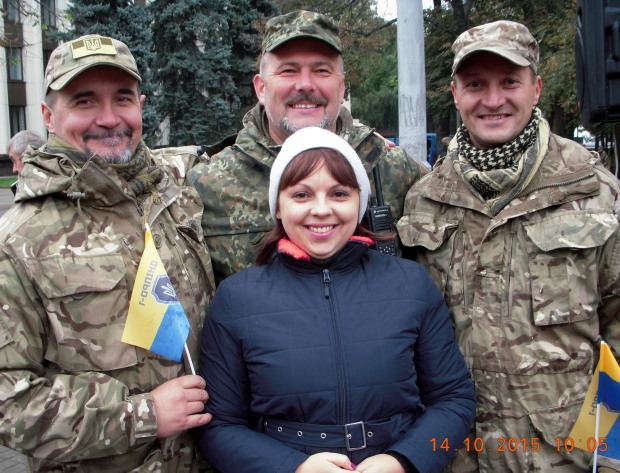 День защитника Украины в Днепропетровске (фотовидеоотчёт)