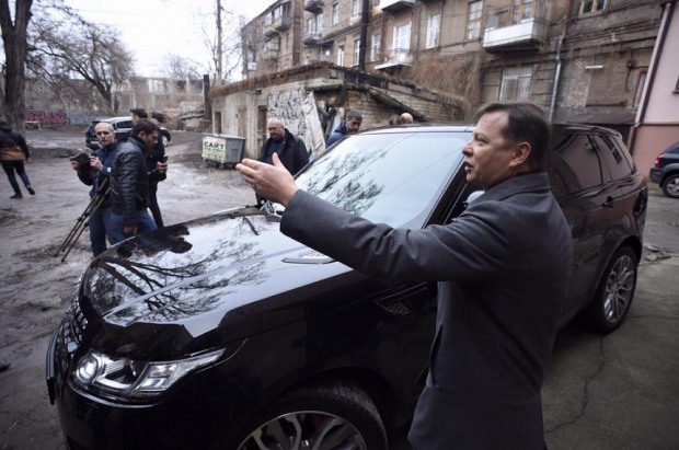 Прокурор Днепропетровской облпрокуратуры оказался в центре скандала с «Range Rover»