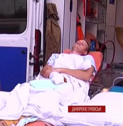 Днепропетровскому бойцу в Израиле спасают глаз и ногу (ВИДЕО)