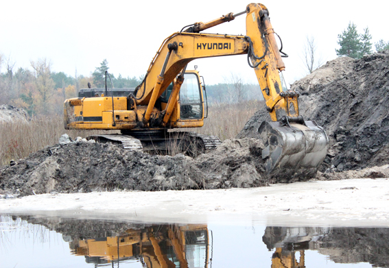 Голова Обуховки рассказал, как строился искусственный полуостров