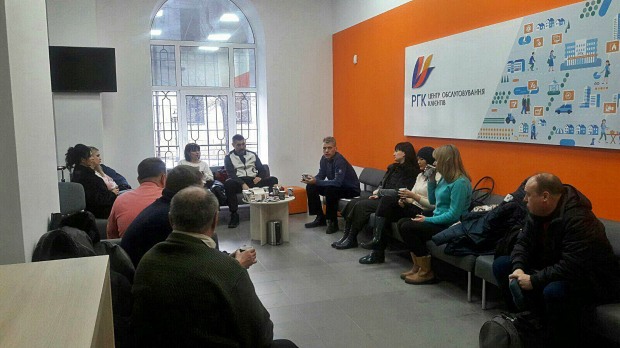 Технический директор “Днепрогаза” провел очередную встречу с клиентами