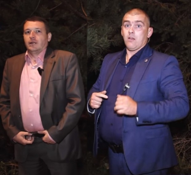 Журналист обнародовал видео нападения госохранников на съемочную группу возле ресторана с Порошенко