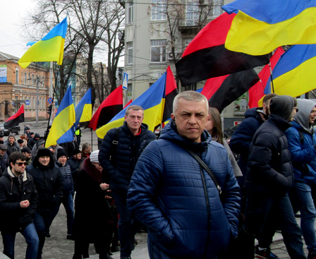 Марш «За майбутнє України» в Днепре