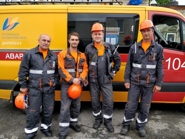 Бригада ПАО «Днепрогаз» заняла ІІ место в полуфинале Всеукраинского конкурса профмастерства аварийных служб