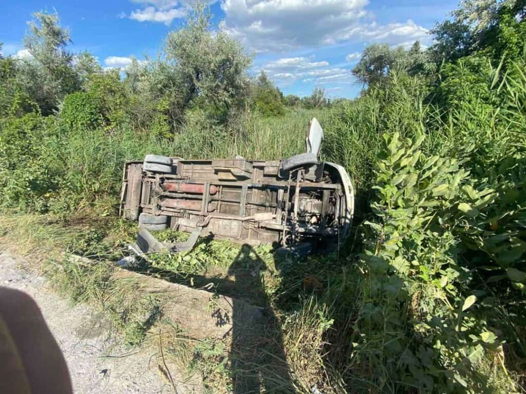 Поліція знайшла водія автобусу, який спричинив ДТП