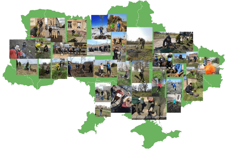 Мешканців Дніпропетровщини запрошують долучитися до всеукраїнської акції «1 мільйон дерев – за 24 години»