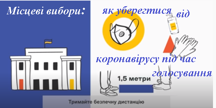 Місцеві вибори: як уберегтися від коронавірусу під час голосування (відео)