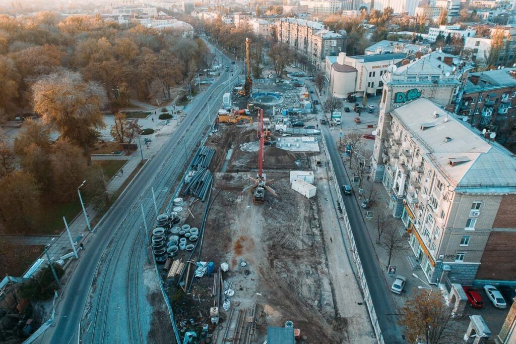 У Дніпрі будуть перекривати центр міста через будівництво метро