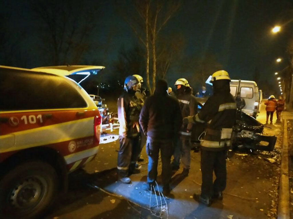 У Кривому Розі автомобіль врізався у дерево, загинула людина