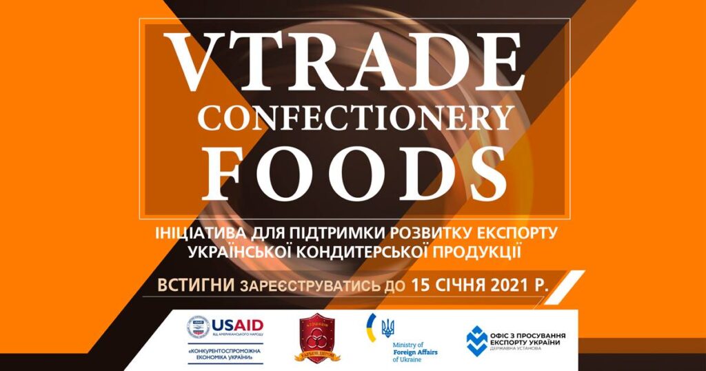 Українським експортерам солодощів допоможуть вийти на ринки Азії та Перської затоки