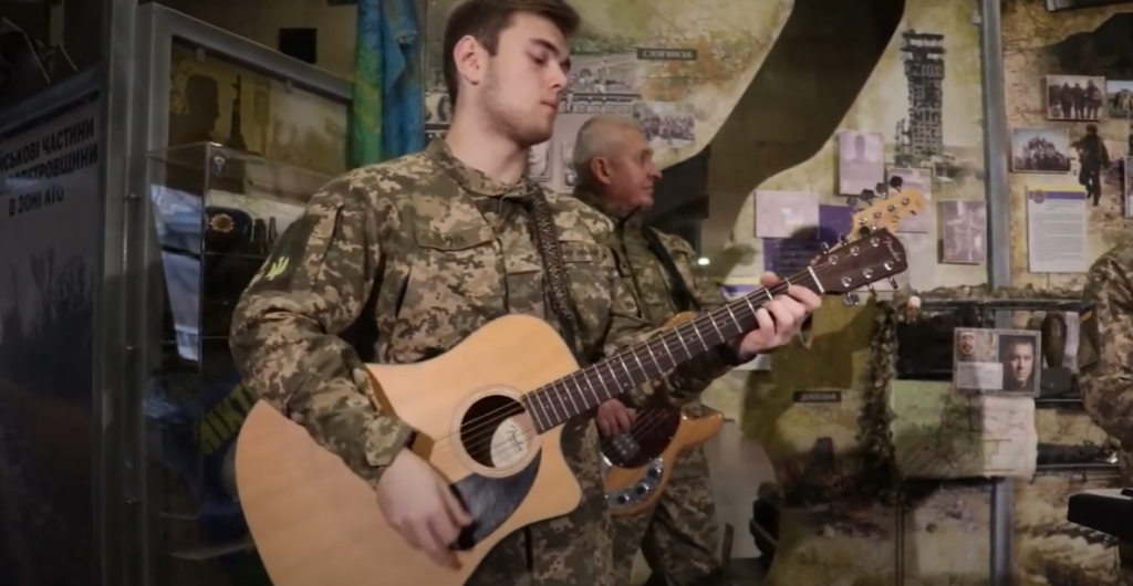 До дня ЗСУ військові з Дніпра записали кліп (відео)