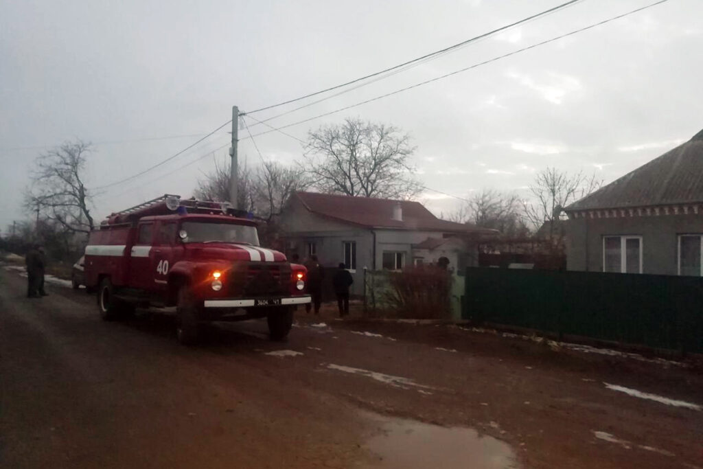 На Дніпропетровщині у новорічну ніч на пожежі загинув чоловік