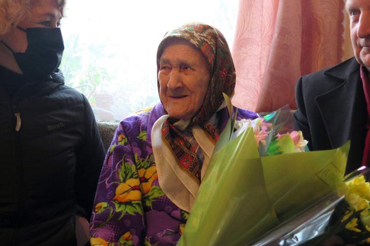 Мешканка Жовтих Вод відзначає 100-річний ювілей