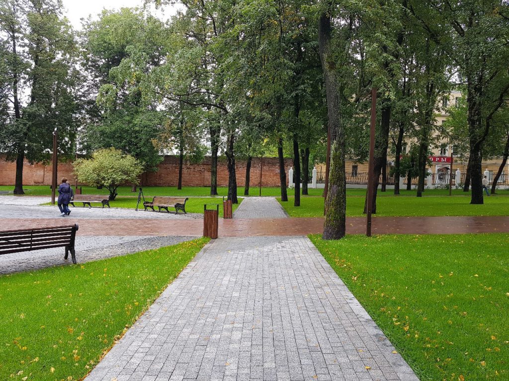 В Дніпрі будують новий сквер на Соколі