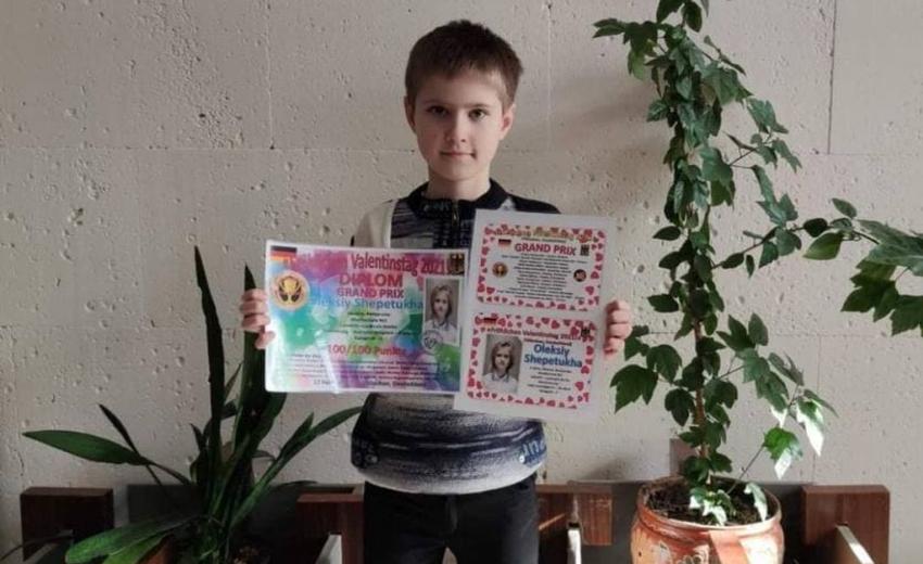 Школяр з Кам’янського виграв конкурс у Мюнхені