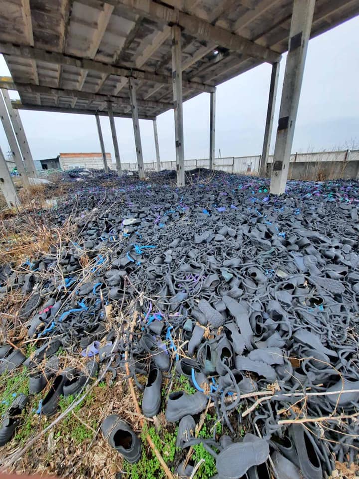На Дніпропетровщині підприємство незаконно спалювало гумові відходи