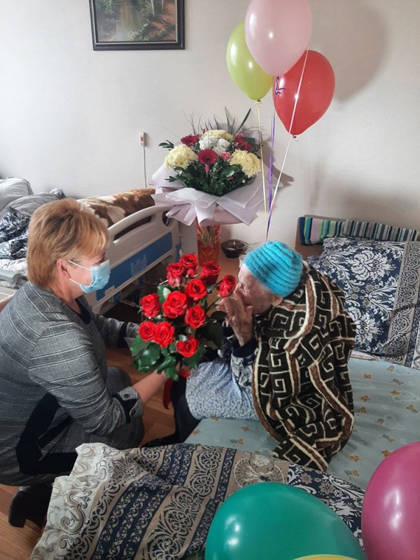 Жителька Кривого Рогу відзначає 100-річний ювілей