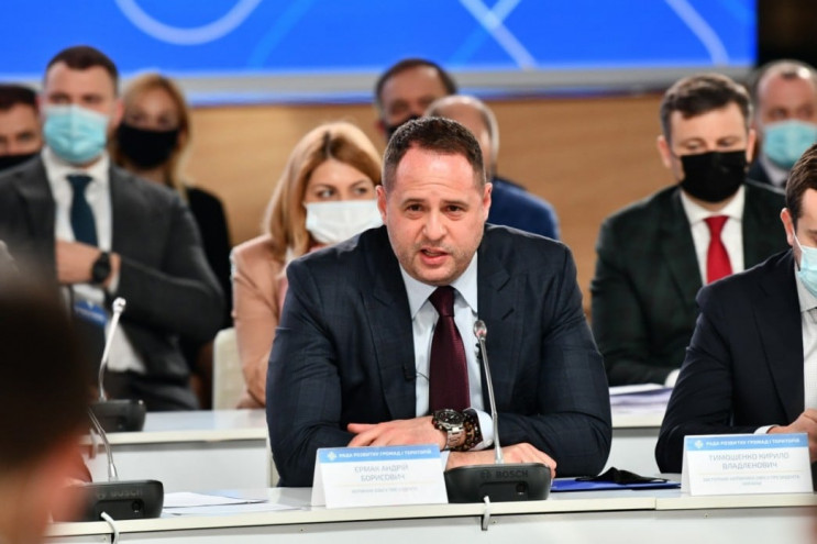 Андрій Єрмак заявив, що план миру на Донбасі готовий і чекає схвалення від Росії