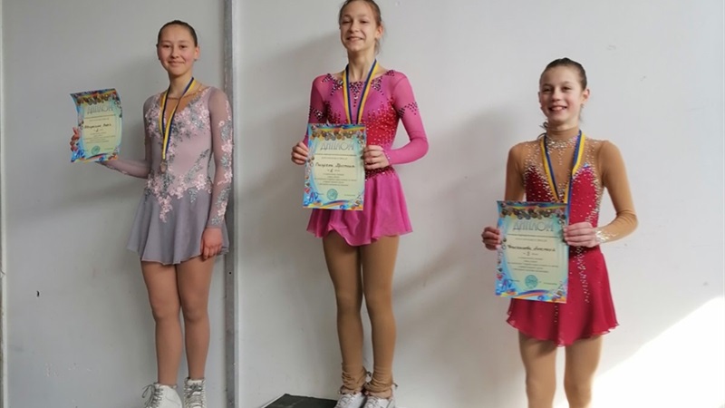 Дніпрянка виборола «золото» на чемпіонаті України з фігурного катання