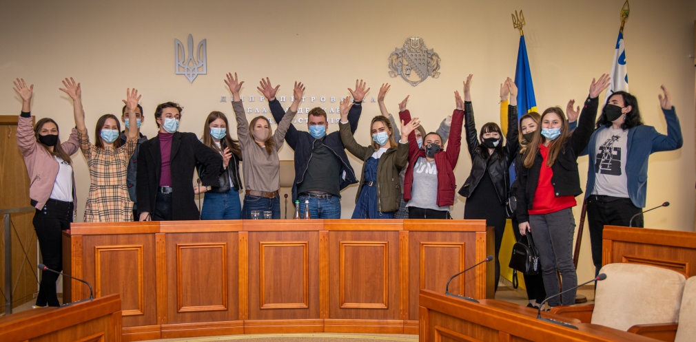 Школярі та студенти Дніпропетровщини побували на екскурсії в ОДА