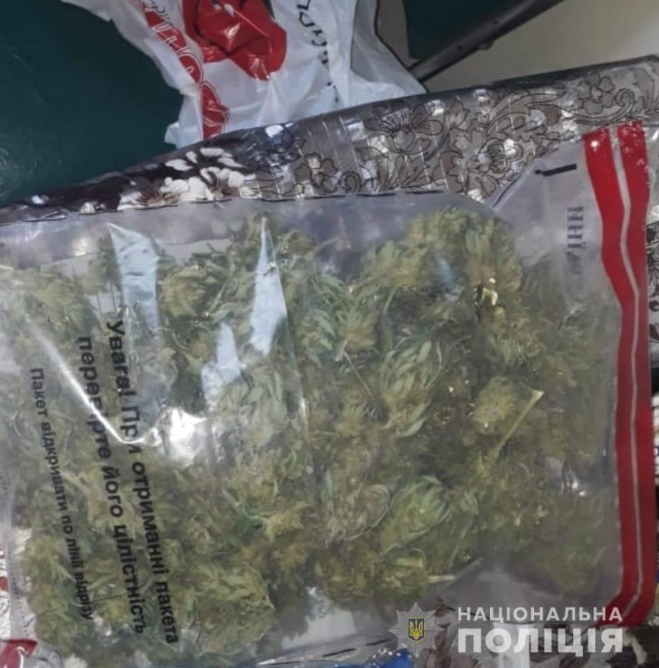 У Кам’янському у чоловіка знайшли кілограм марихуани