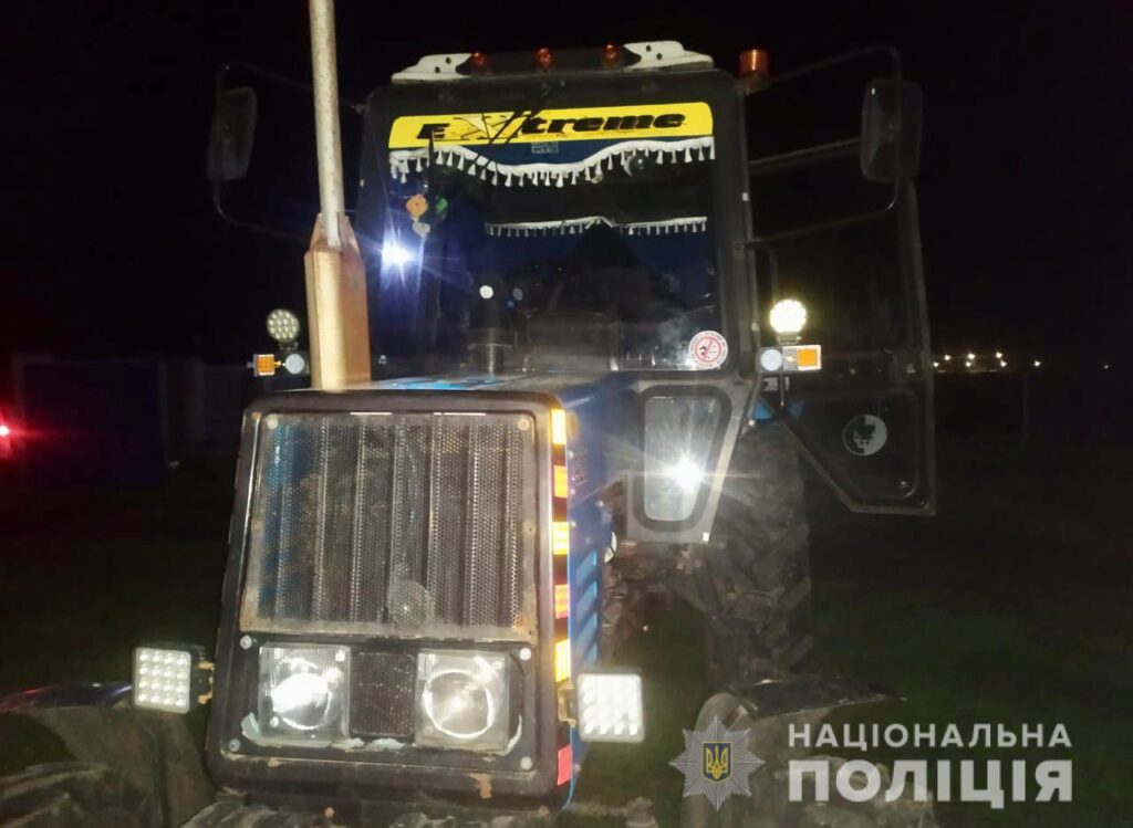 На Дніпропетровщині затримали чоловіка, який викрав трактор