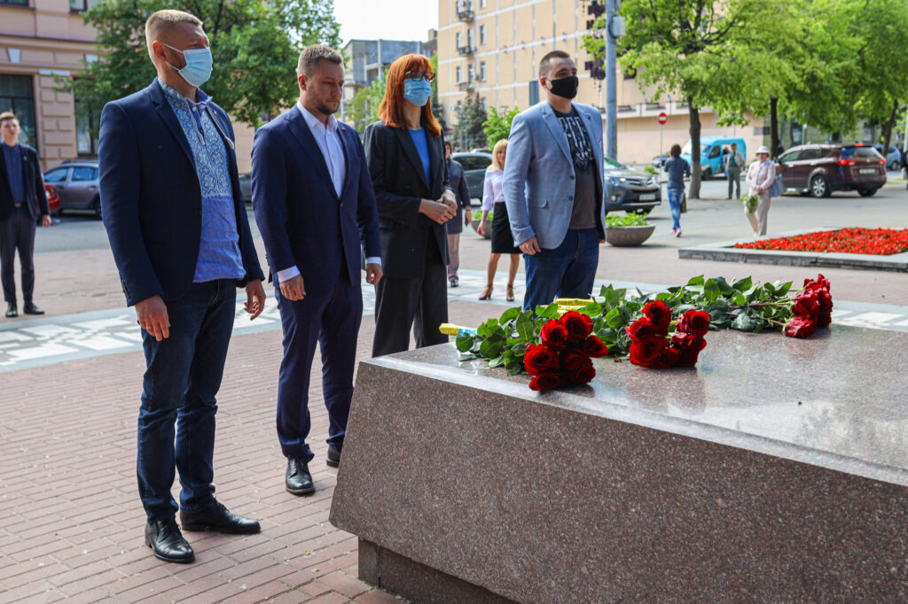 У Дніпрі відзначили 160-ту річницю перепоховання Тараса Шевченка
