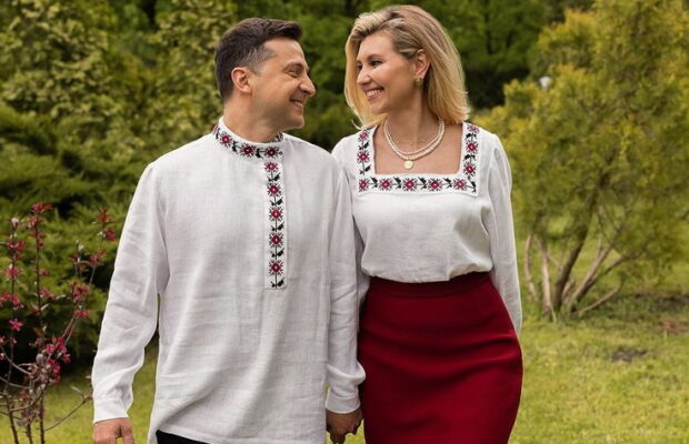 Зеленський привітав українців з Днем вишиванки у російському народному вбранні