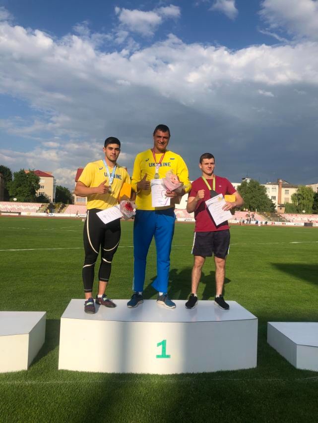 Спортсмени з Дніпра здобули п’ять золотих медалей на чемпіонаті України з легкої атлетики