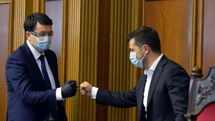 Зеленский и Разумков: накануне окончательного выбора