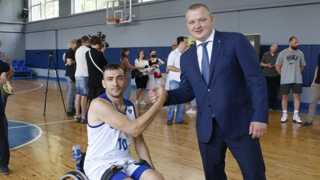 У Дніпрі відбулось відкрите тренування з баскетболу на візках команди збірної України