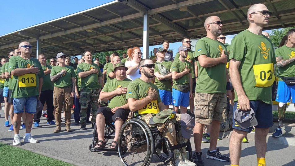 У Кривому Розі сто бійців з усієї України взяли участь в “Іграх нескорених 2021”