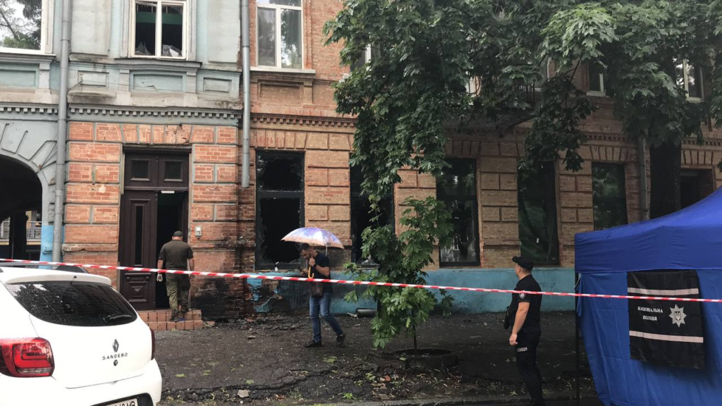 Вибух у Дніпрі: з камер відеоспостереження зникли записи