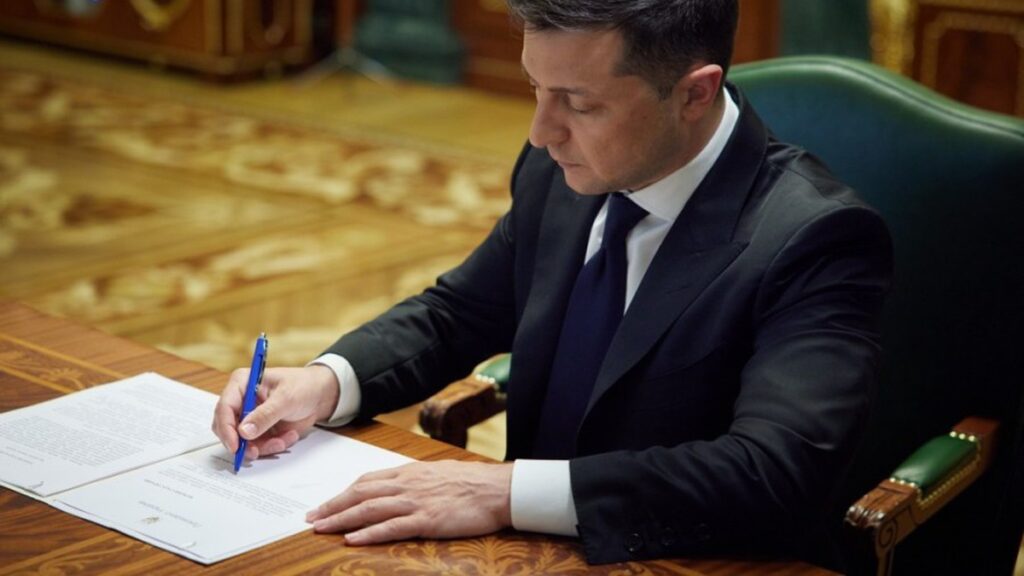 Зеленський ввів у дію рішення РНБО “Про стан водних ресурсів України”