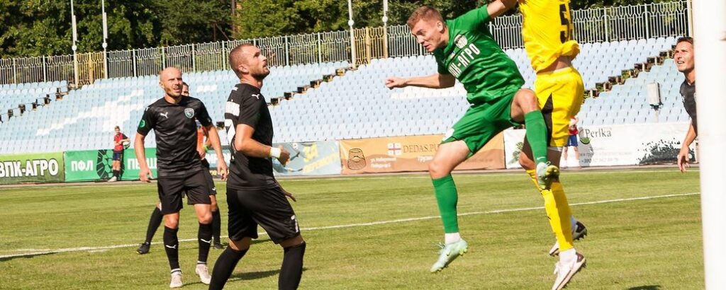 Футбольна перша ліга: Липоводолинці з Сумщини перемогли команду з Дніпропетровщини
