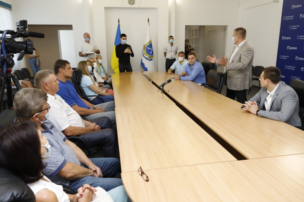 У Дніпрі привітали учасників Олімпійських ігор-2020 у Токіо