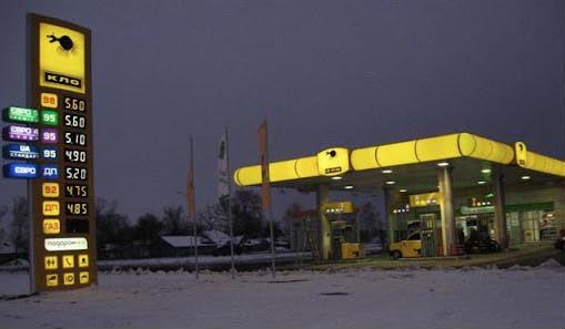 Стелы АЗС на заказ в Украине