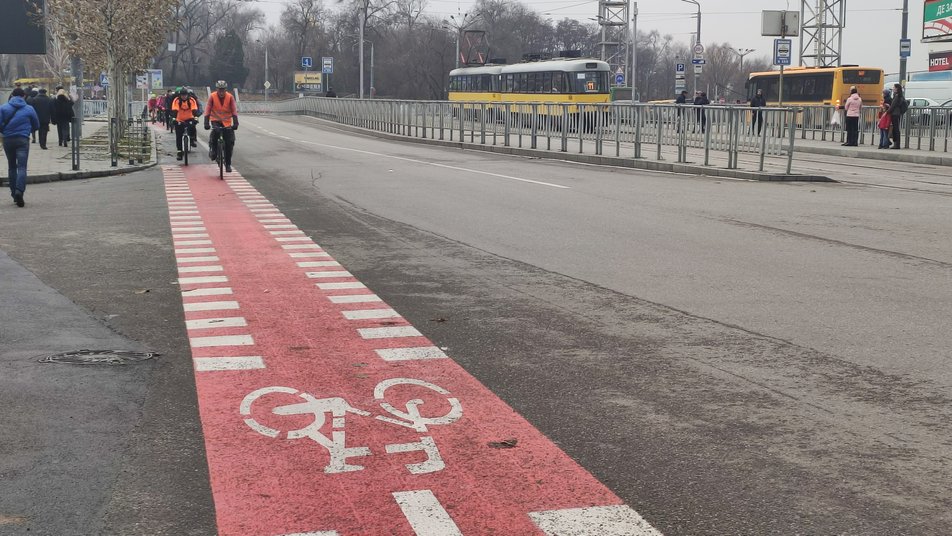 У Дніпрі 28 листопада відбулася велоакція