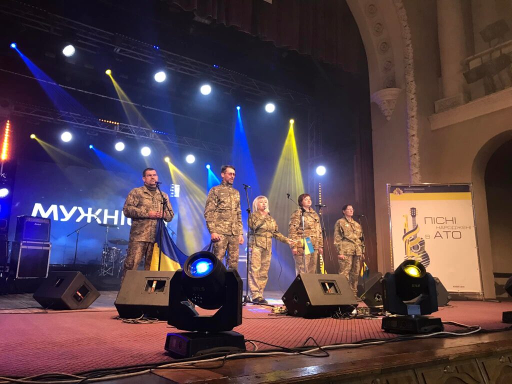 У Дніпрі пройшов 5-й фестиваль “Пісні, народжені в АТО”