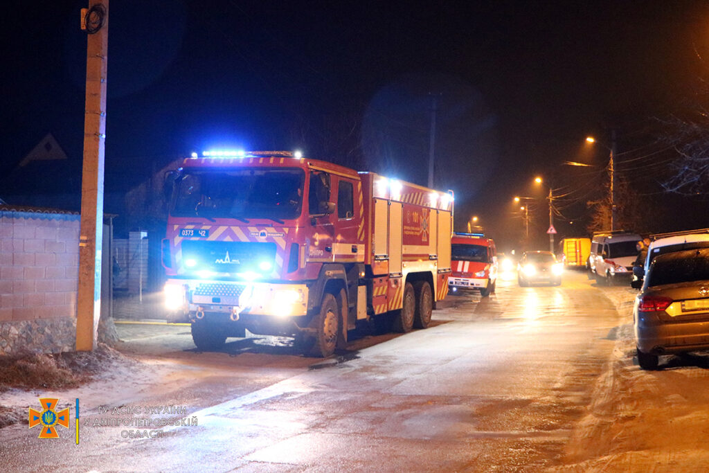 Як надзвичайники Дніпропетрощини ліквідували пожежі 6-8 грудня