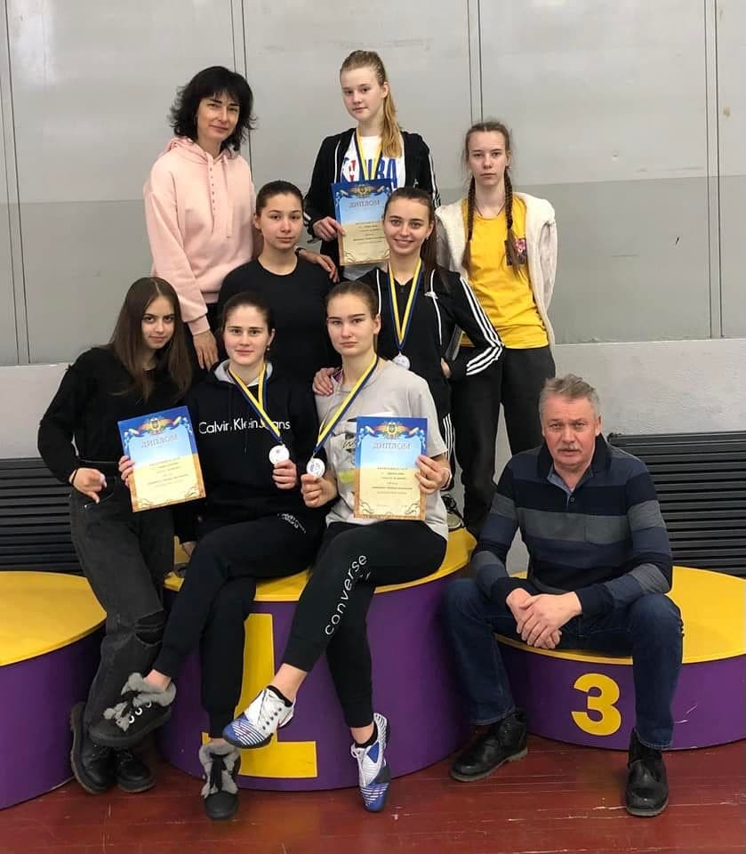 Шпажистки з Дніпра стали віце-чемпіонками України серед юніорів та у Кубку Європи