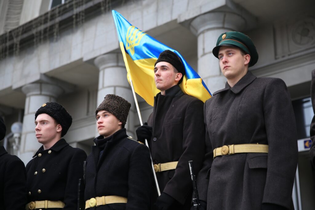 У Дніпрі влаштували театралізовану реконструкцію до Дня пам’яті Героїв Крут