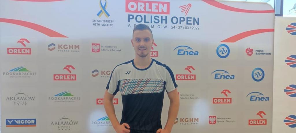 Спортсмен із бадмінтону з Дніпра завоював бронзу в Польщі