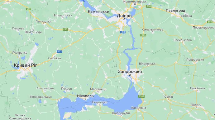 Дніпропетровська область: росіяни вдарили ракетами по об’єкту під Нікополем