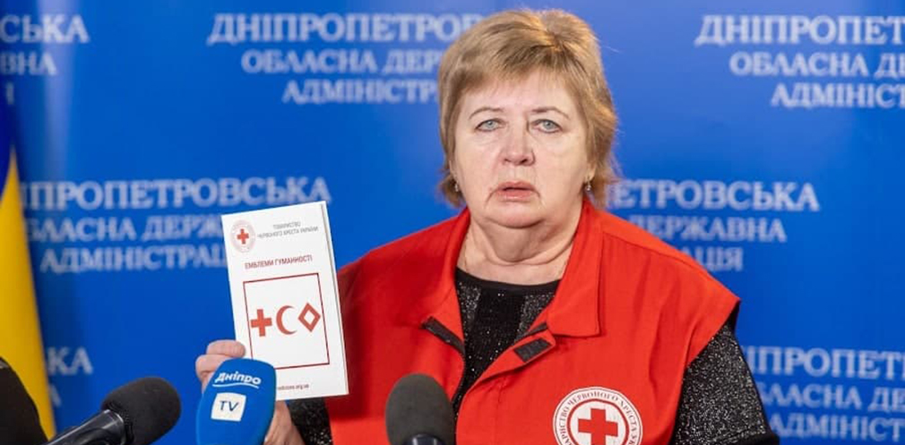 Товариство Червоного Хреста України допомагає біженцям, мешканцям «гарячих точок» та тим, хто розшукує рідних