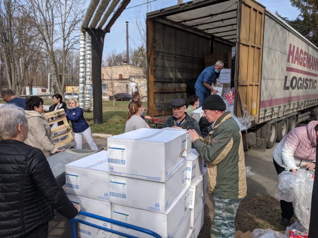 Дніпропетровщина отримала нову партію гуманітарки з Польщі